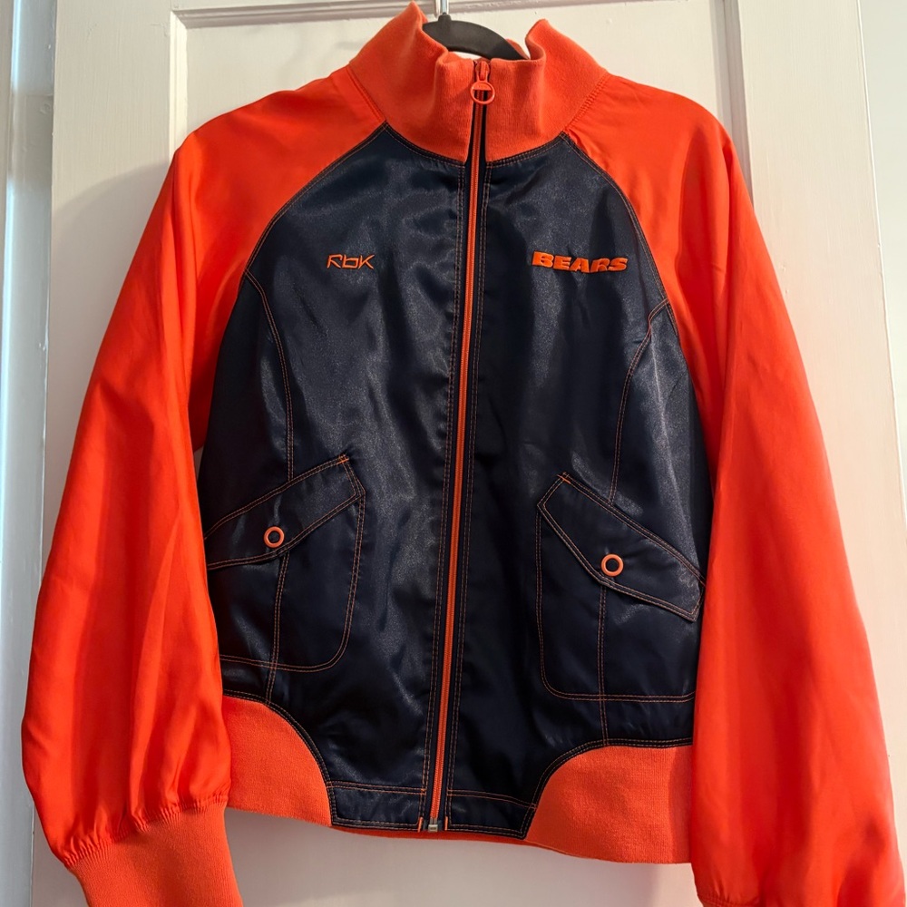 Vintage Reebok NFL Chicago Bears Football Athletic Jacket
